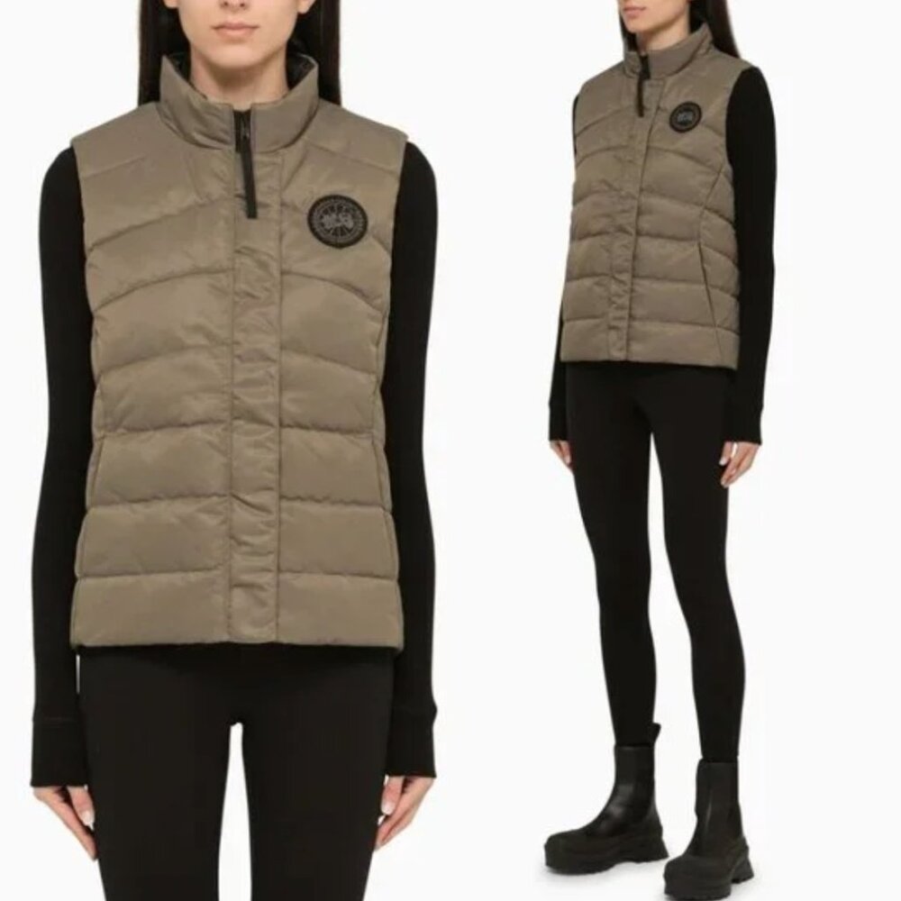 NWT Canada Goose Ladies Freestyle Vest In Quicksand Sz Small Down Filled Quilted